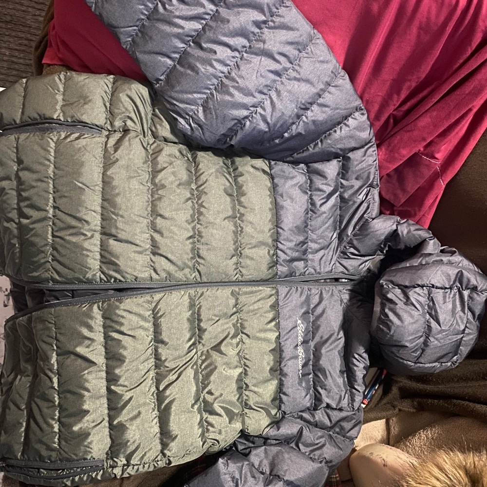 A medium Eddie Bauer jacket